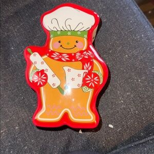 Temptations  Gingerbread Chef Ramekin/candy dish NWT